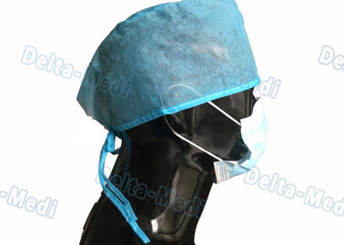 Legami sulla prova chirurgica eliminabile posteriore della polvere dei cappucci del blu pp con il filo di cucitura