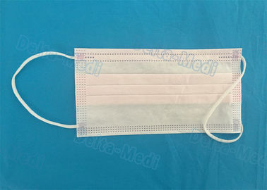 Resistente fluido eliminabile sterile respirabile bianco della maschera di protezione per protezione sicura
