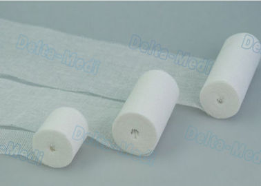 Le spugne sterili assorbenti 100% della garza del cotone rotolano il colore bianco per la fissazione arrotolata