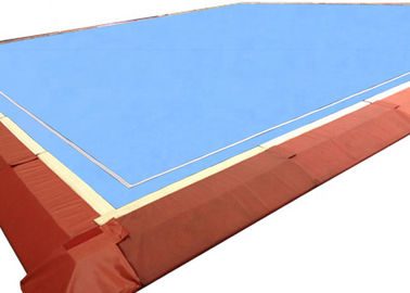 Pavimento Cheerleading Mat Velcro Connect del blu 50mm di ginnastica