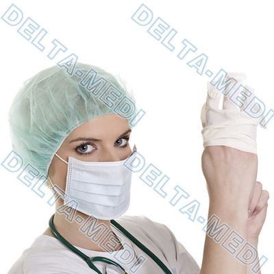 Guanti medici chirurgici del lattice libero sterile della polvere per sala operatoria