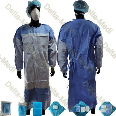 Polsino tricottato di rinforzo eliminabile medico dell'abito chirurgico di norma di SMS