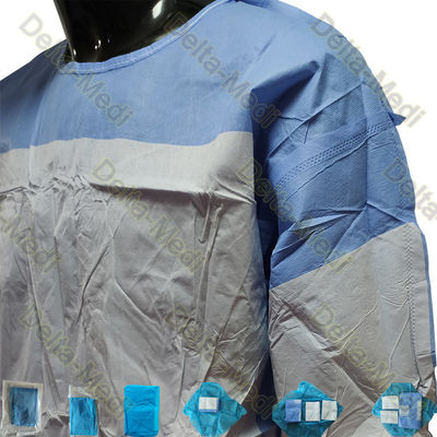 Resistenza alla trazione potente chirurgica eliminabile tricottata blu dell'abito 50*80cm del polsino