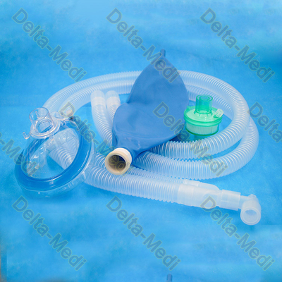 Circuito respirante eliminabile di Kit Ventilator Kit Corrugated Anesthesia del filtro per l'ospedale
