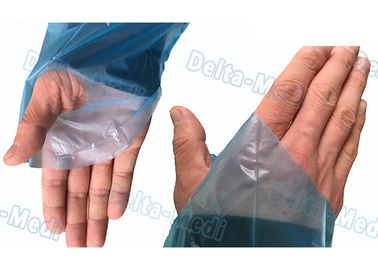 Impermeabilizzi l'abito chirurgico di CBE dei prodotti di plastica medici/abito di isolamento con il polsino del ciclo del pollice