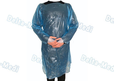 Impermeabilizzi l'abito chirurgico di CBE dei prodotti di plastica medici/abito di isolamento con il polsino del ciclo del pollice