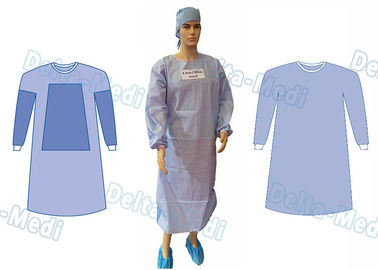 Il dottore eliminabile Gowns, abiti eliminabili del Livello 4 di AAMI del teatro con 4 cinghie di vita
