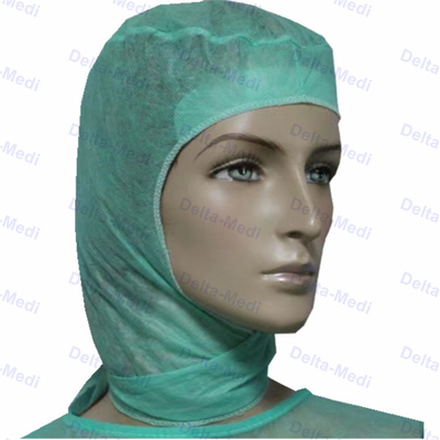 Astronauta eliminabile non tessuto Head Cover Cap Hood Cover With Sweatband dei pp SMS