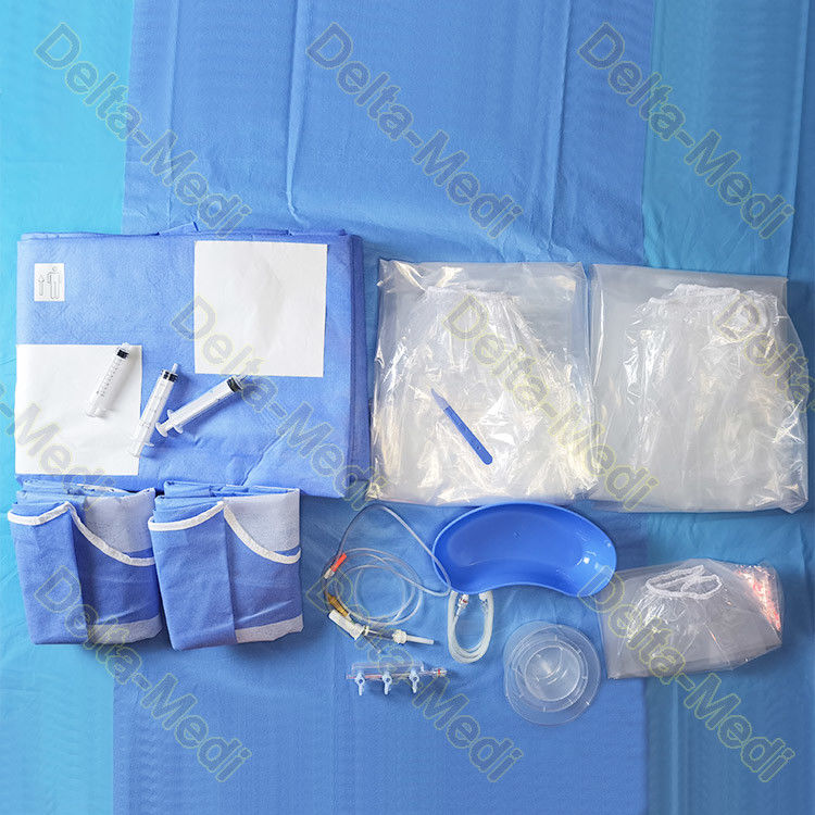 Pacchetto eliminabile sterile Angio Kit Angiography Drape Pack di angiografia